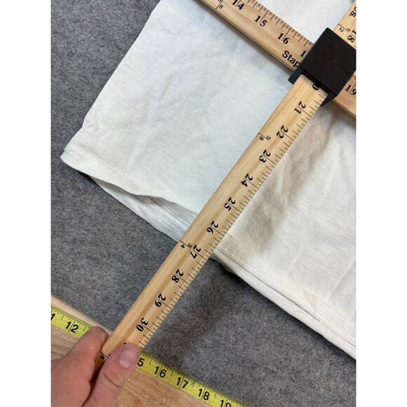 Vintage David Lee Roth World Tour 2002 Shirt XL Beige Graphic Rock Music Tee USA - Picture 3 of 9